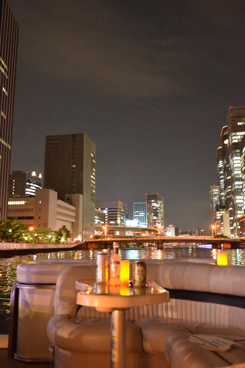 中之島リバークルーズ 夜の景色１