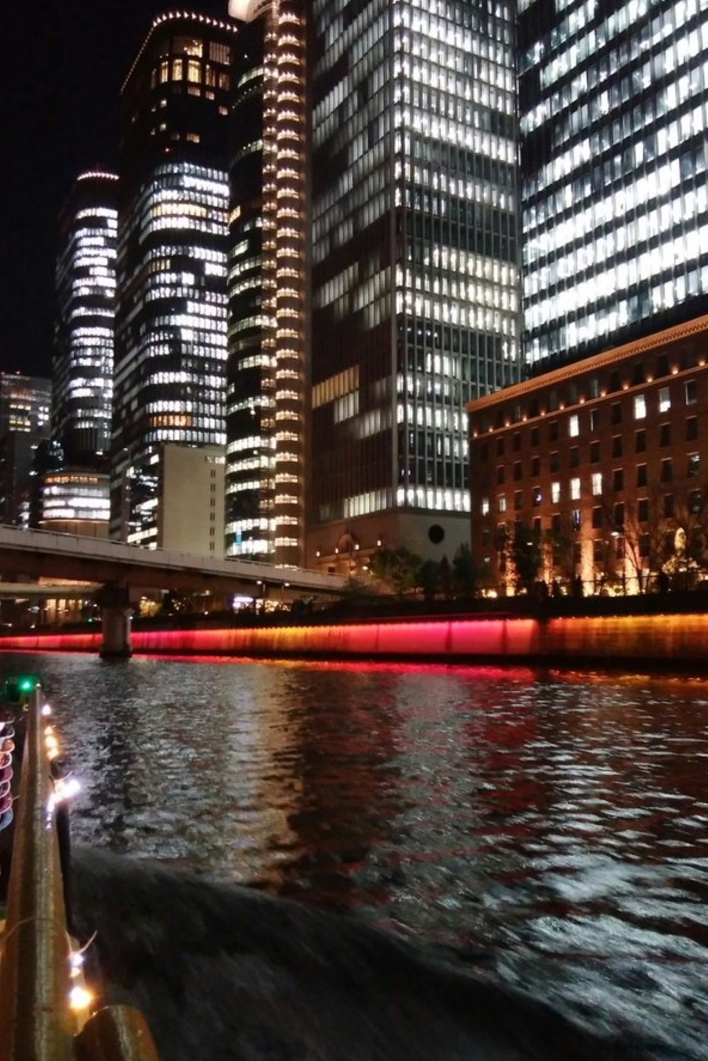 中之島リバークルーズ 夜の景色3