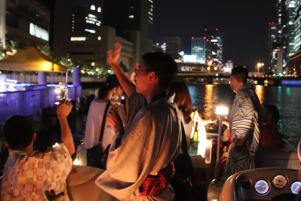 中之島リバークルーズ 夜の景色4