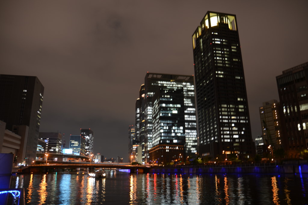 中之島リバークルーズ 夜の景色５