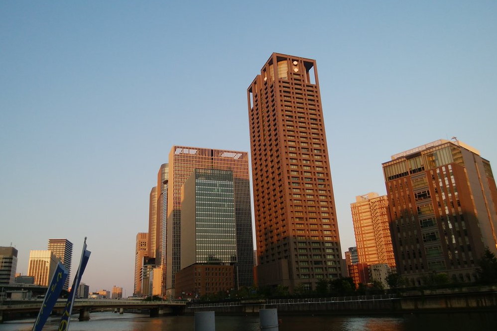 中之島リバークルーズ 夕方の景色２